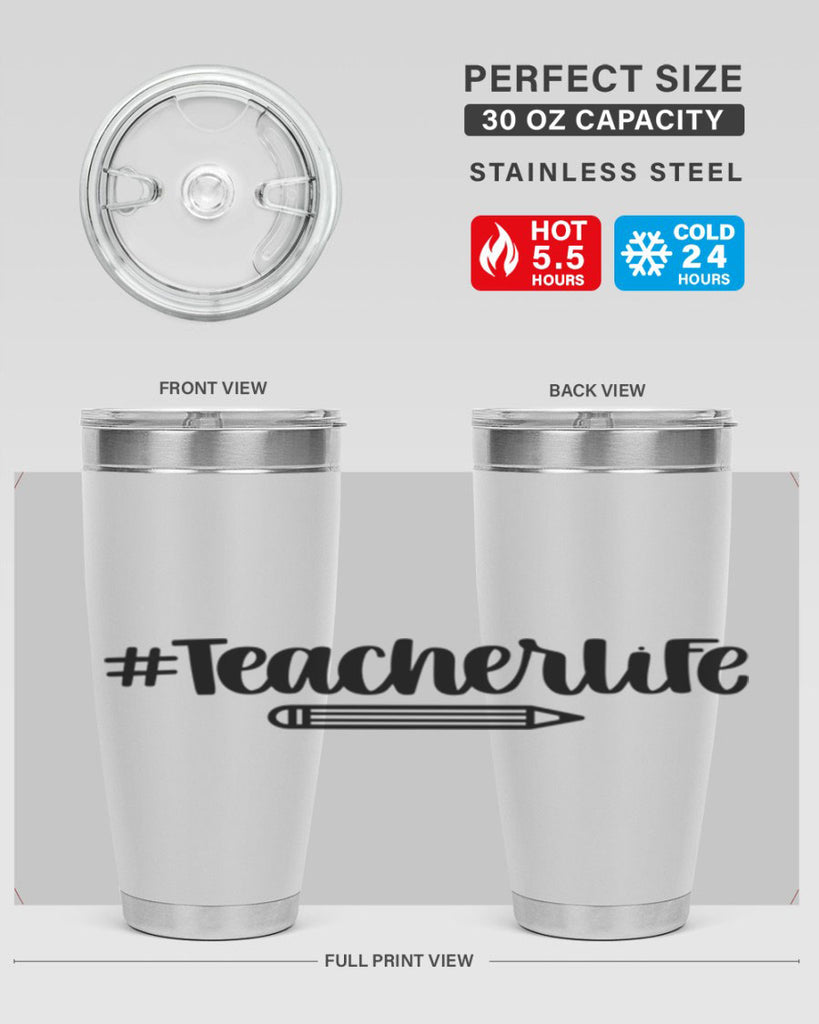 Teacher Life Style 50#- teacher- tumbler