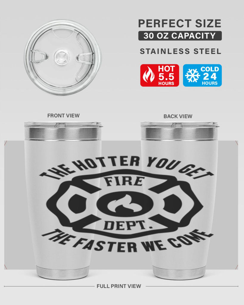 The hotter Style 18#- fire fighter- tumbler