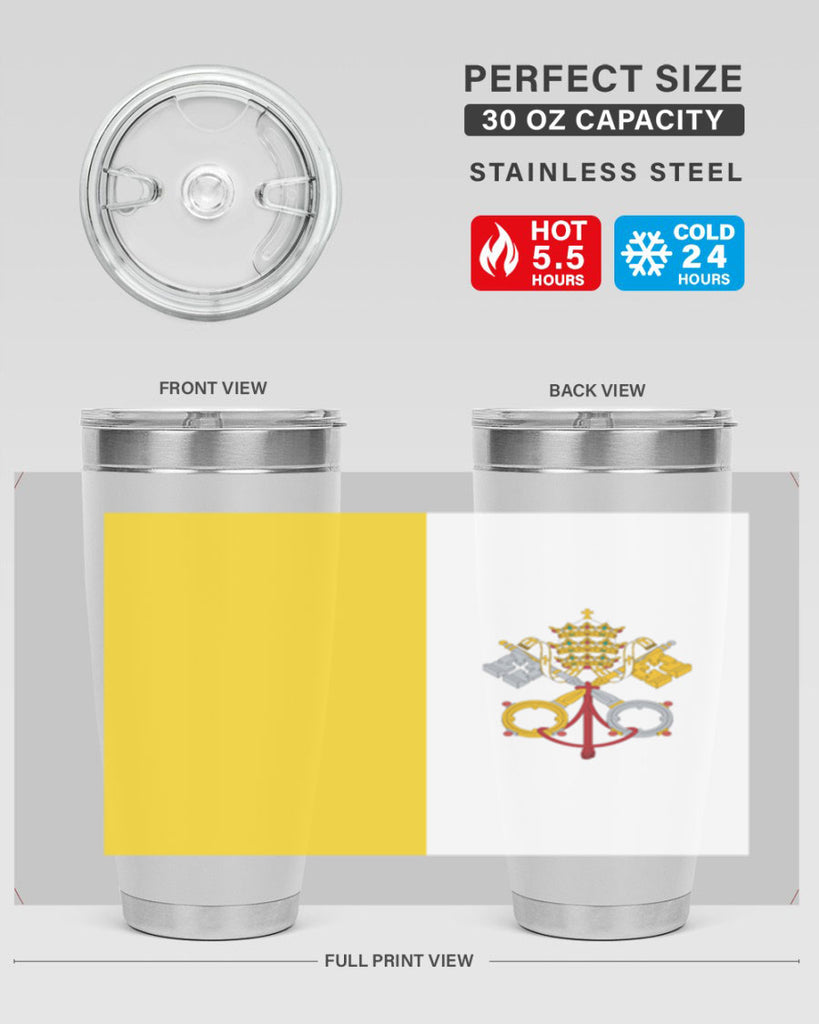 Vatican City 6#- world flags- Tumbler