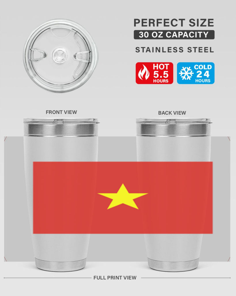 Vietnam 4#- world flags- Tumbler