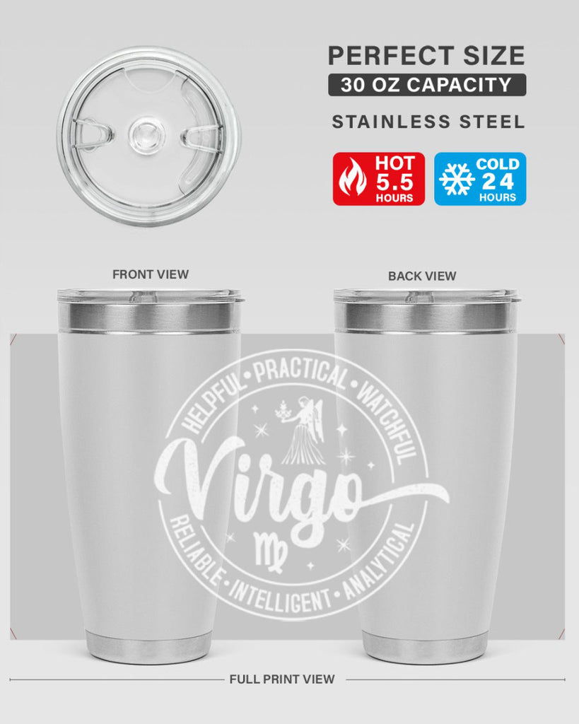 Virgo 536#- zodiac- Tumbler