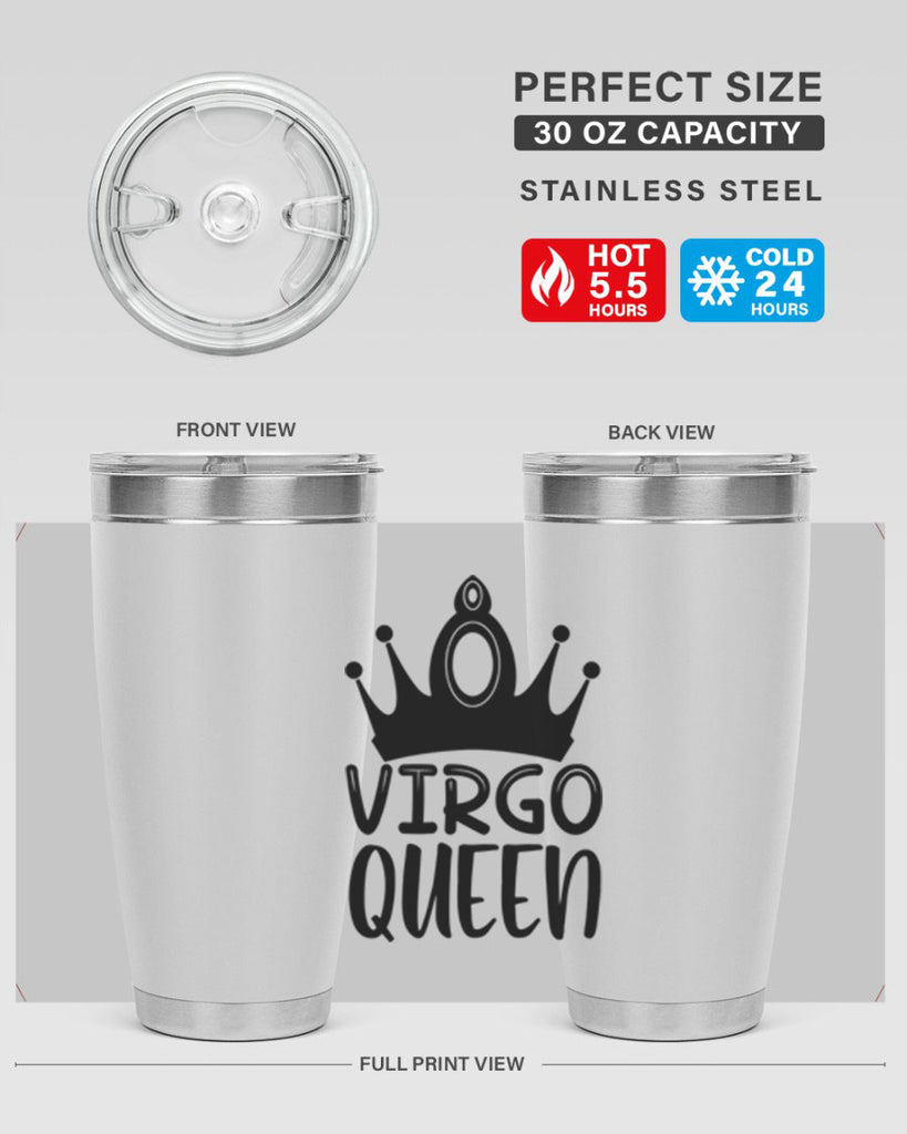 Virgo queen 539#- zodiac- Tumbler