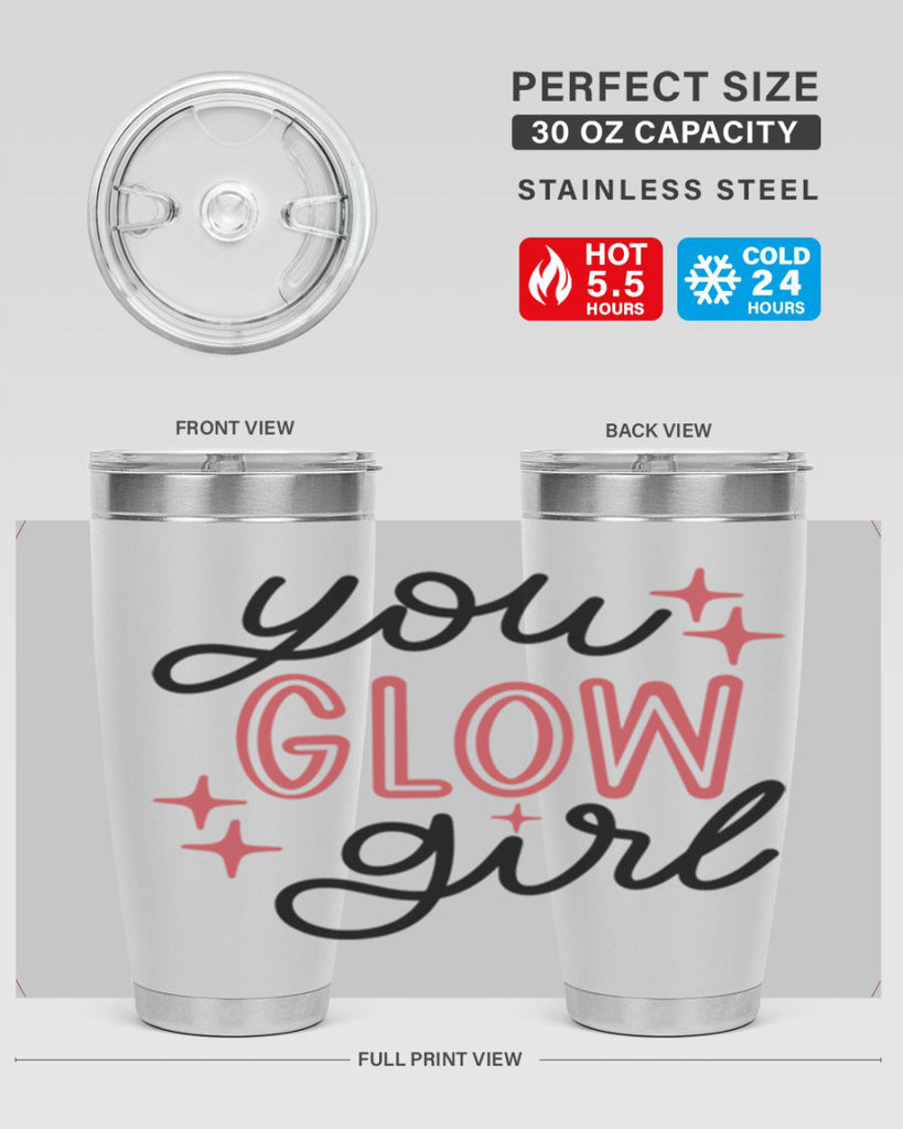 You Glow Girl Style 5#- make up- Tumbler