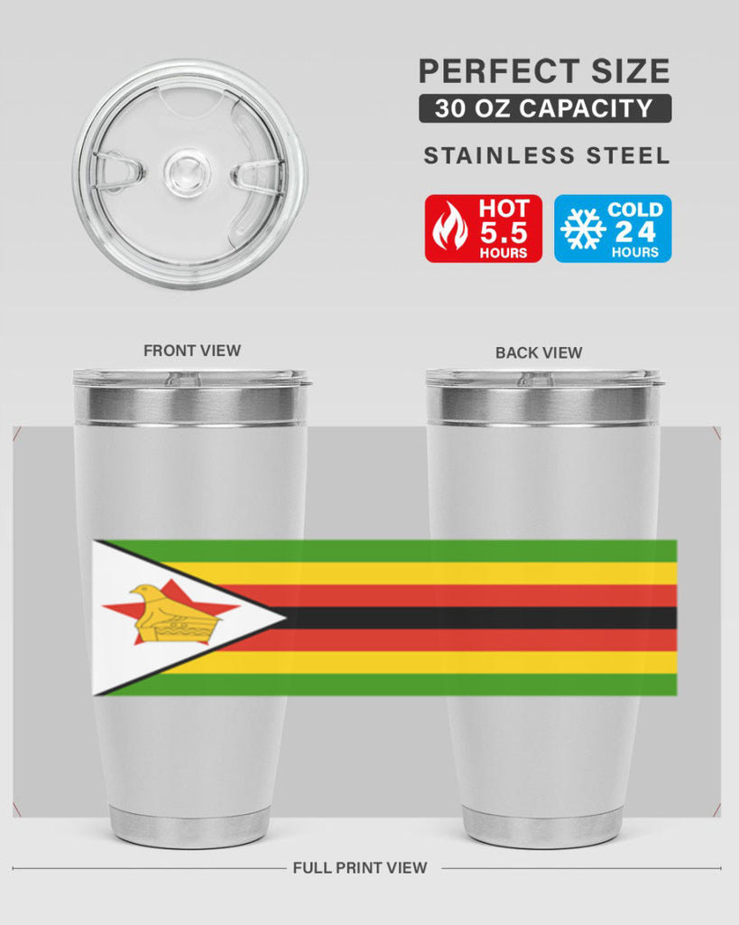 Zimbabwe 1#- world flags- Tumbler