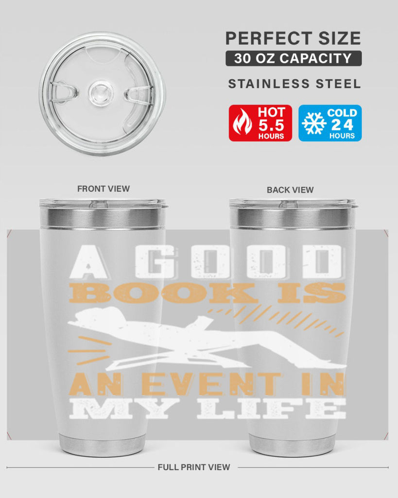 a good book is an event in my life 78#- reading- Tumbler