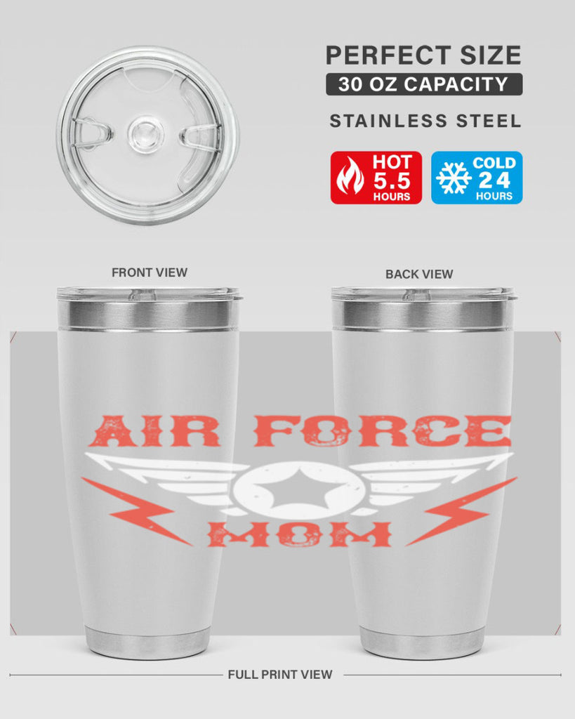 air force mom 225#- mom- Tumbler