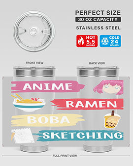 anime ramen boba sketching212#- anime- Tumbler