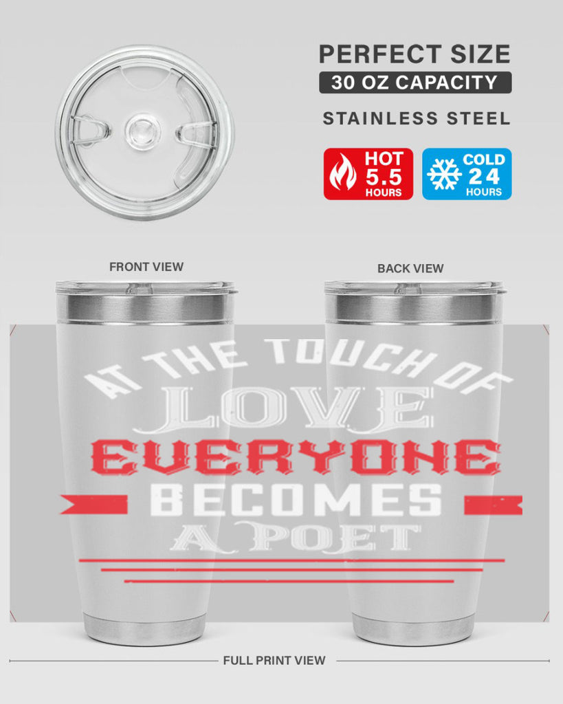 at the touch of love 69#- valentines day- Tumbler