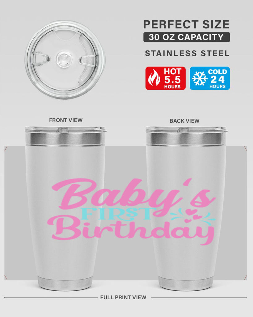 babys first birthday Style 288#- baby- tumbler