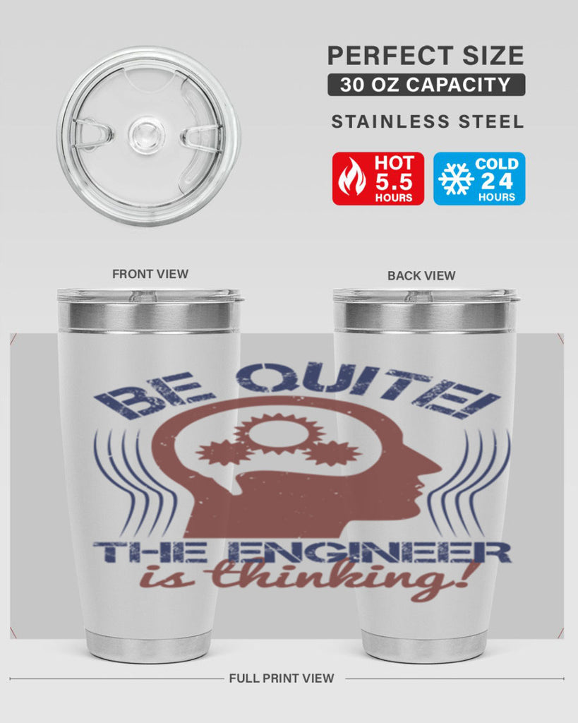 be quite the engineer is thinking Style 39#- engineer- tumbler