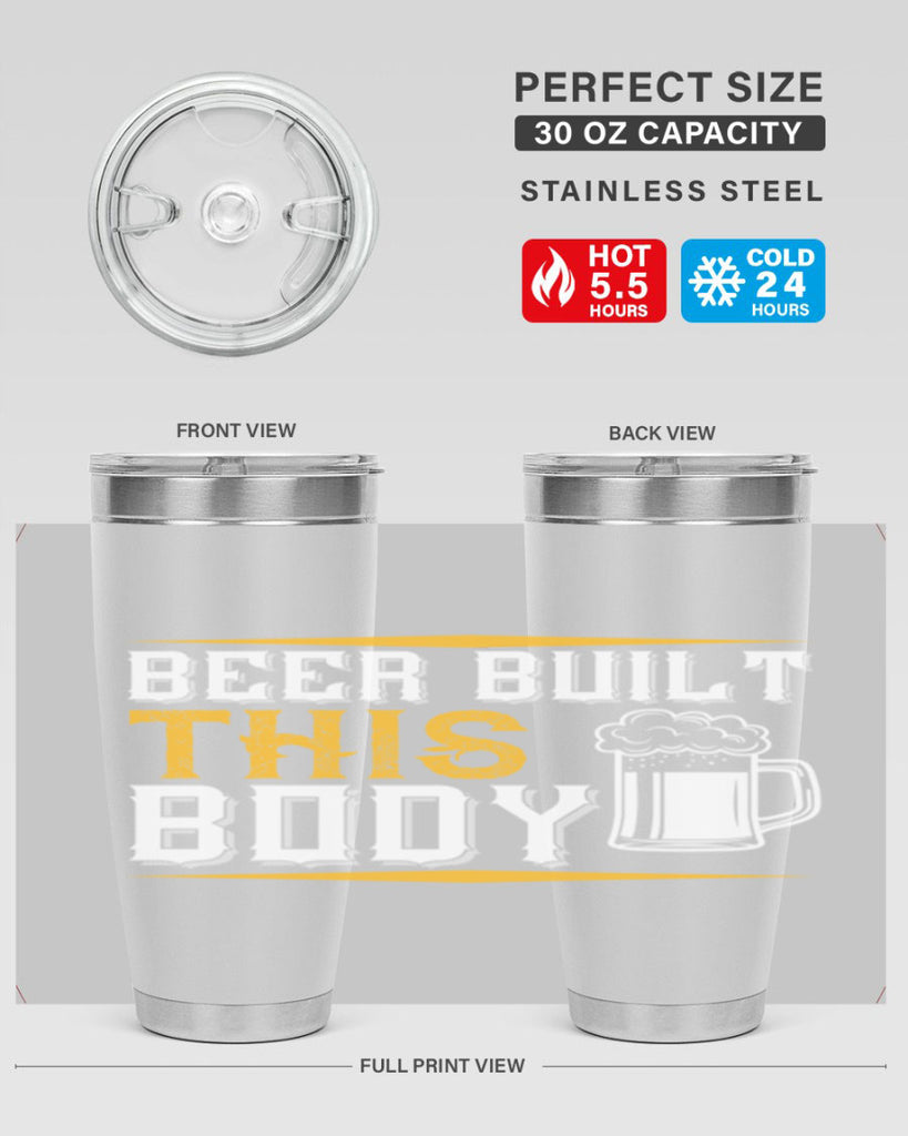 beer built this body 110#- beer- Tumbler