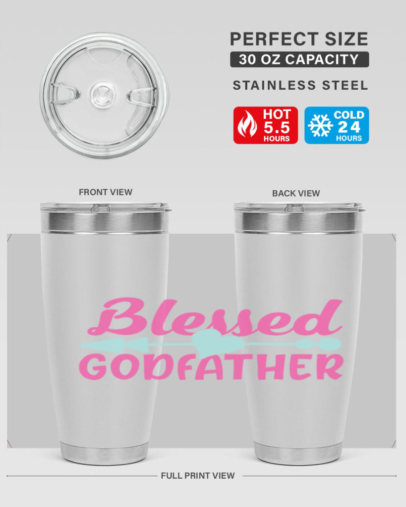 blessed godfather 4#- God Parent- Tumbler