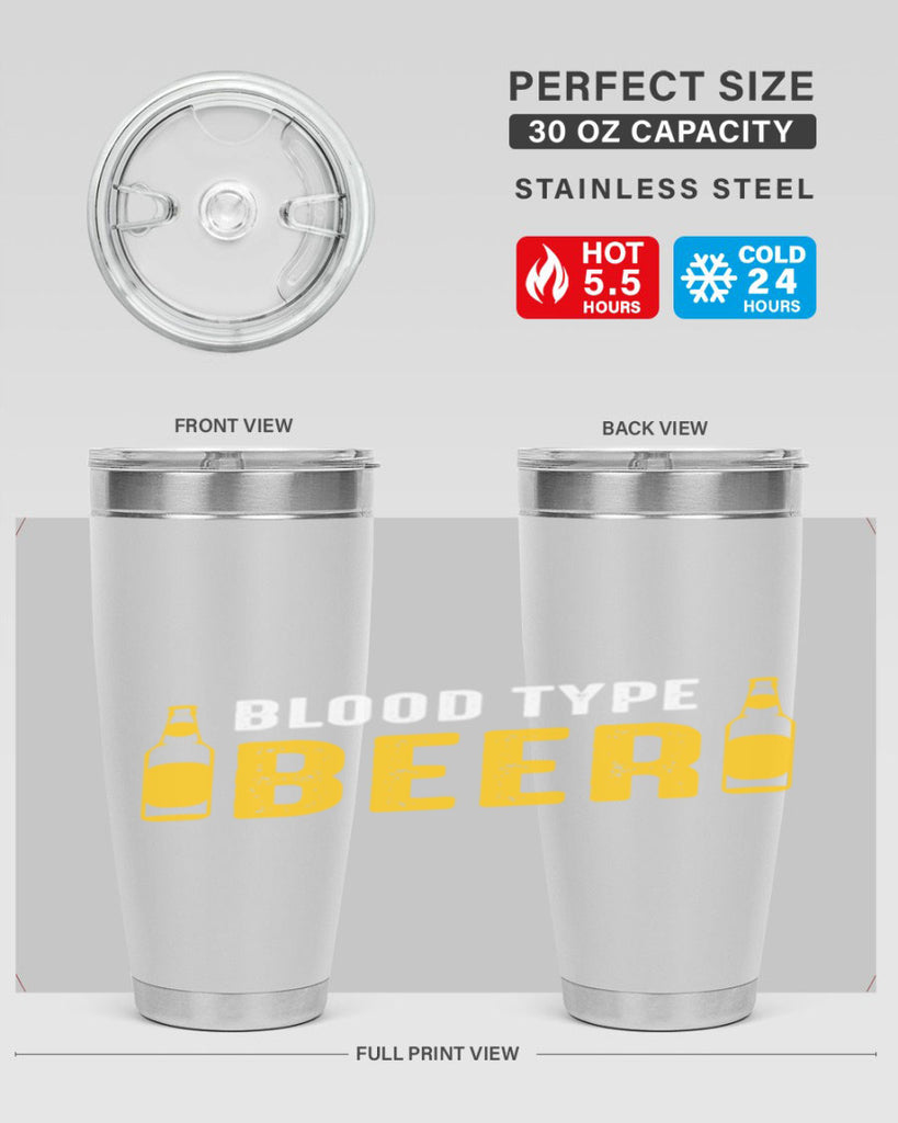 blood type beer 144#- beer- Tumbler