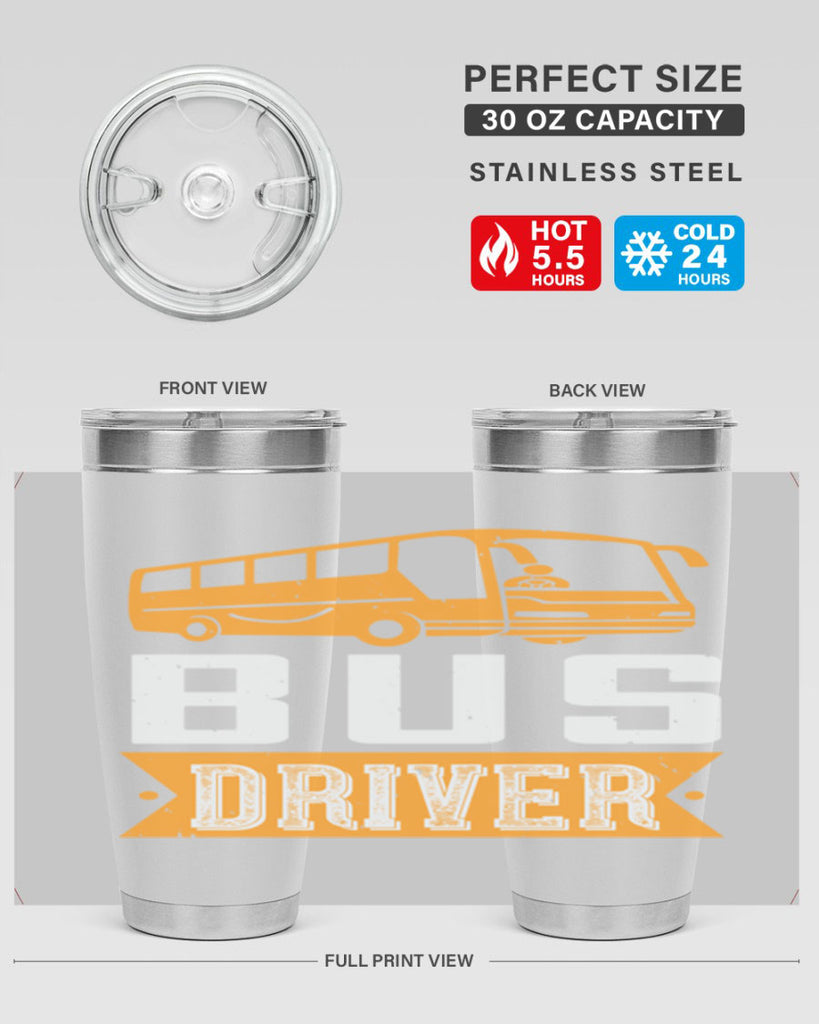 bus driver Style 40#- bus driver- tumbler