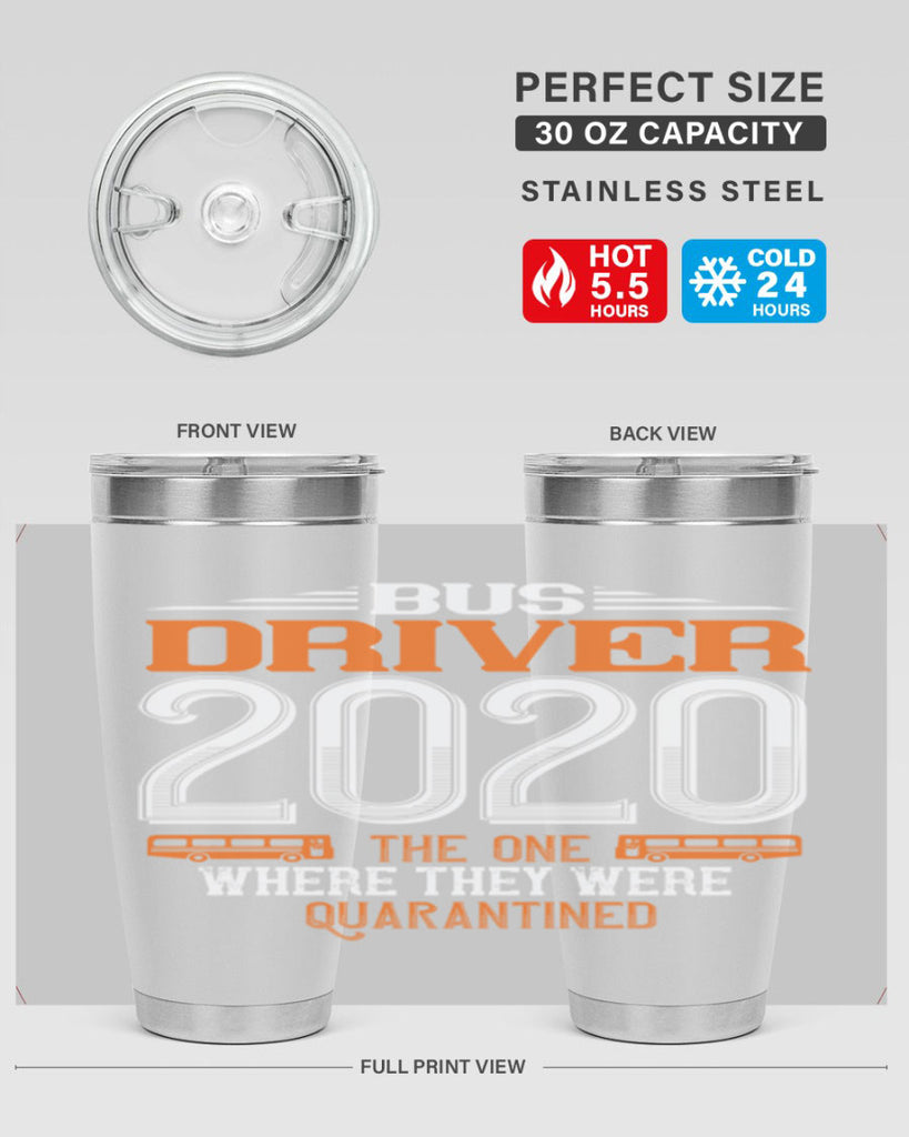 bus driver the one where they were quarantined Style 42#- bus driver- tumbler