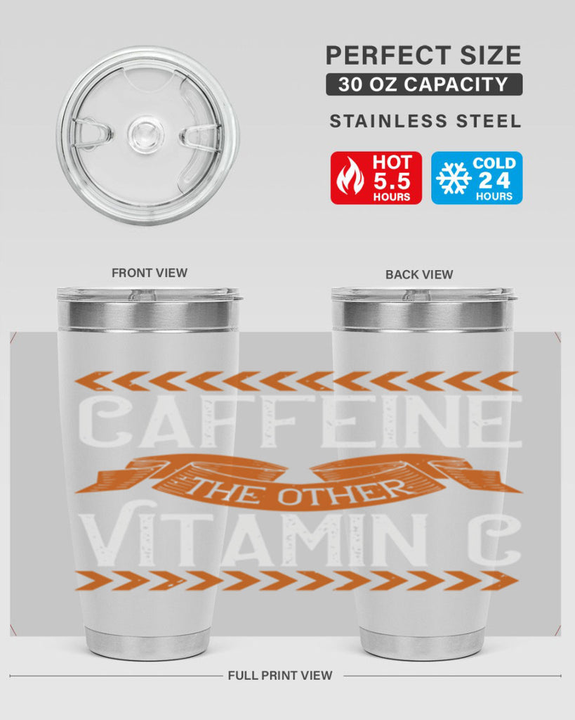 caffeinethe other vitamin c 195#- coffee- Tumbler