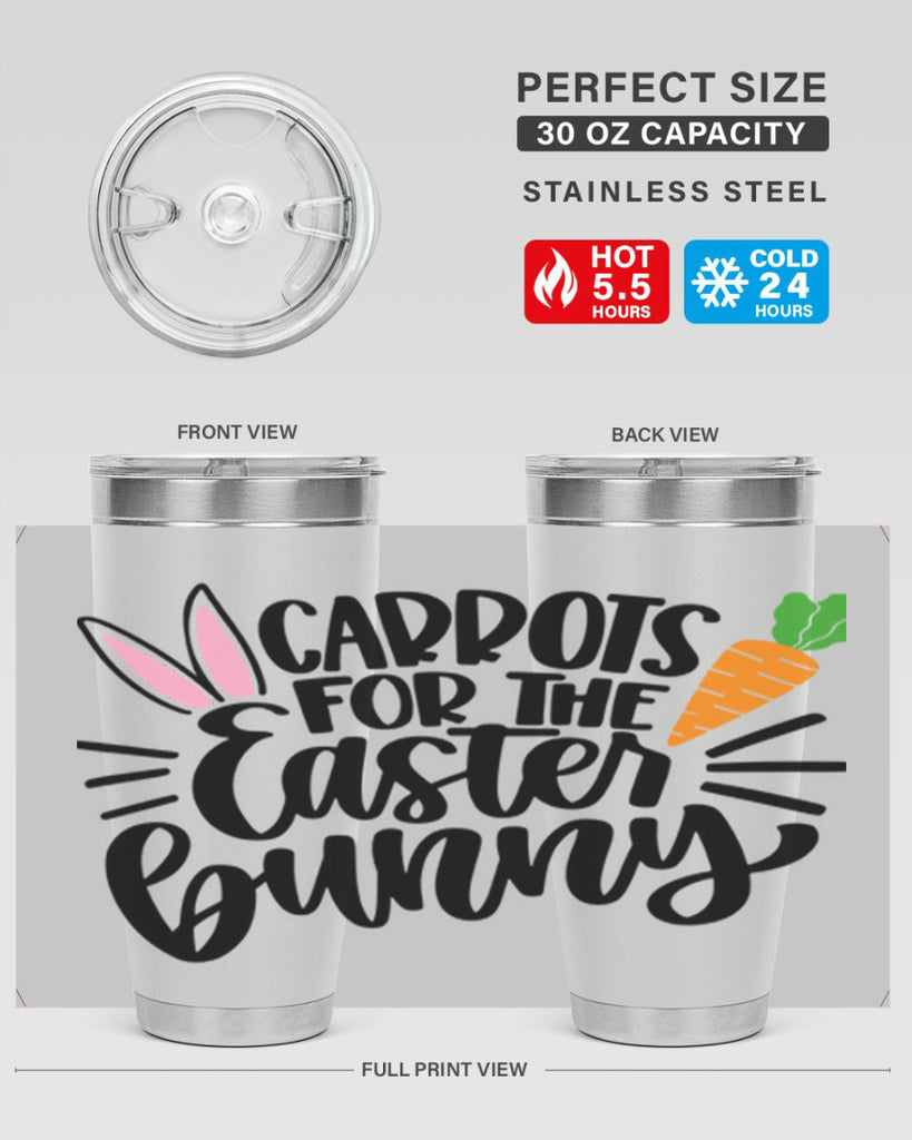 carrots for the easter bunny 66#- easter- Tumbler