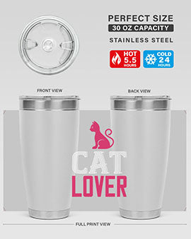cat lover Style 33#- cat- Tumbler