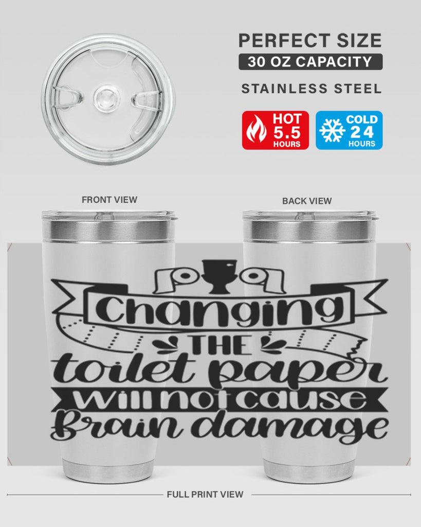 changing the toilet paper 43#- bathroom- Tumbler