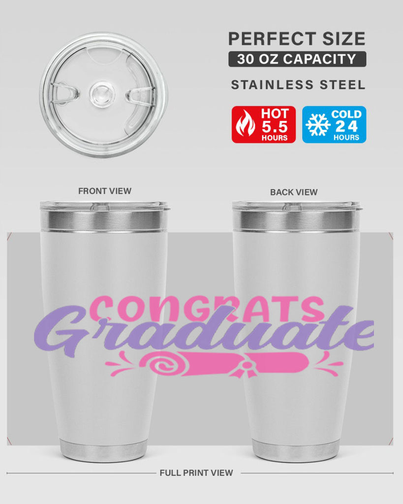 congrats graduate 3#- graduation- Tumbler