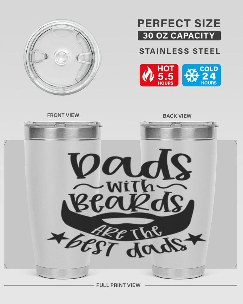 dads with beards are the best dads 53#- fathers day- Tumbler