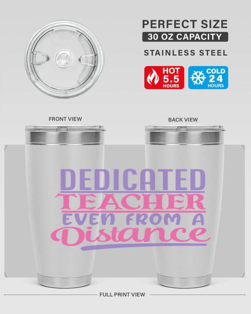 dedicated teacher even from a distance Style 53#- corona virus- Cotton Tank