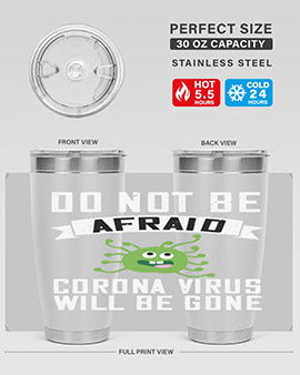 do not be afraid corona virus will be gone Style 56#- corona virus- Cotton Tank