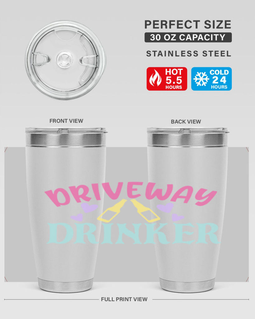 driveway drinker 127#- beer- Tumbler