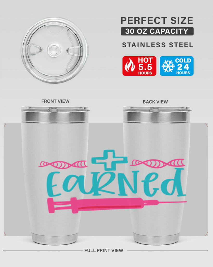 earned Style Style 197#- nurse- tumbler