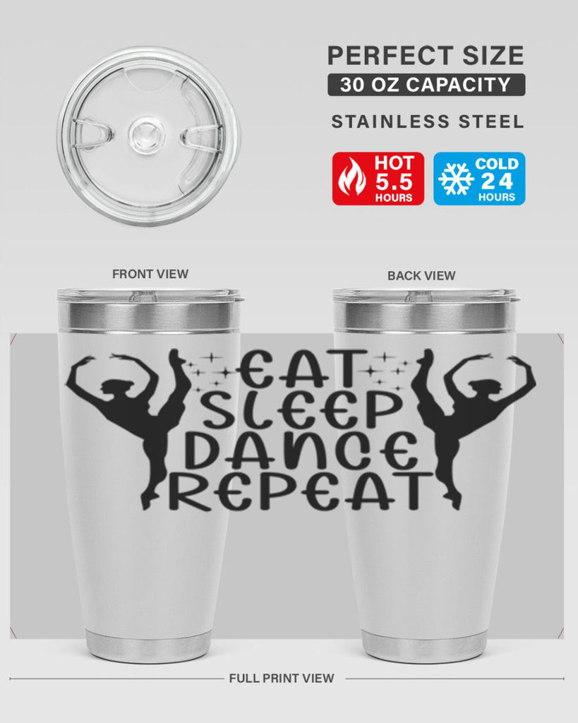 eat sleep dance repeat37#- ballet- Tumbler