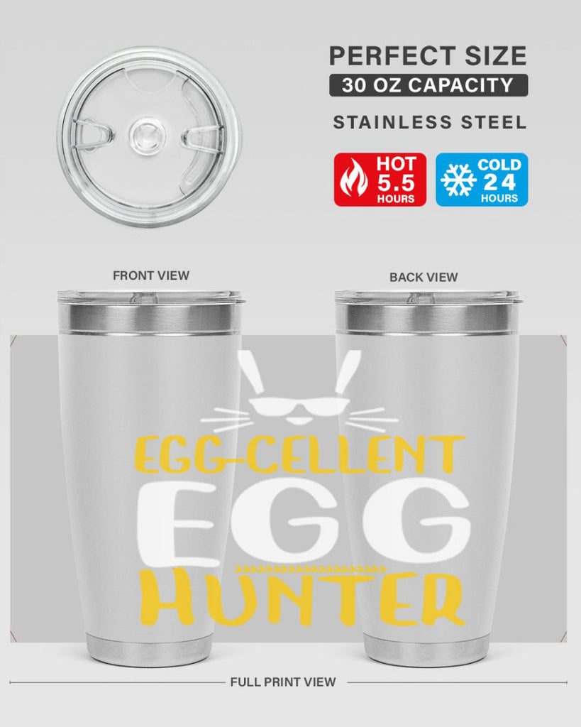 egg cellent egg hunter 82#- easter- Tumbler