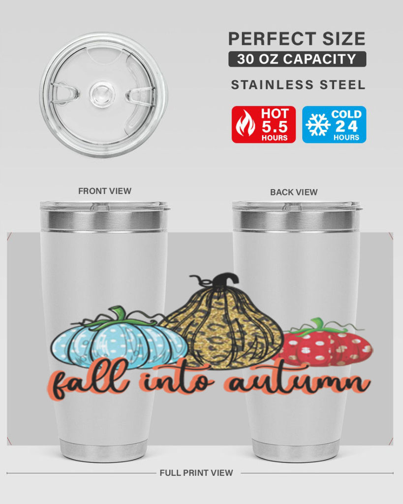 fall into autumn 105#- fall- Tumbler