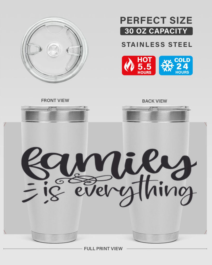 family is everything 72#- home- Tumbler