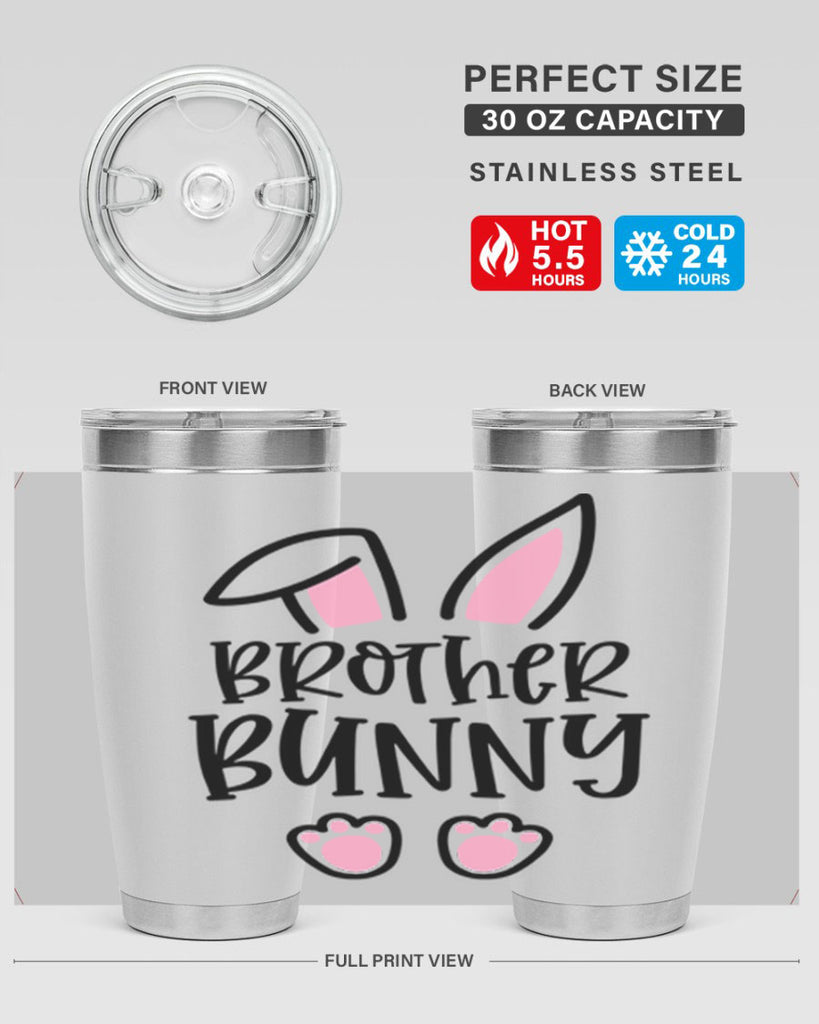 familybrother bunny 52#- easter- Tumbler