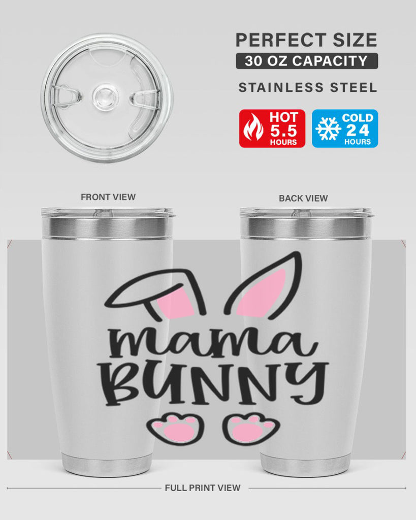 familymama bunny 49#- easter- Tumbler