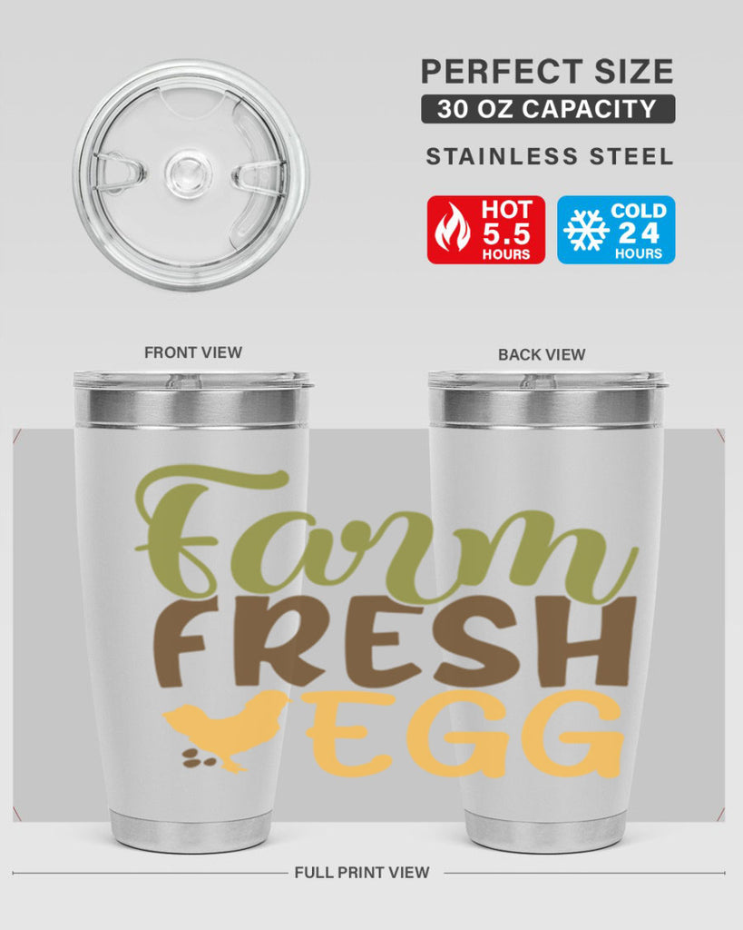 farm fresh egg 16#- farming and gardening- Tumbler