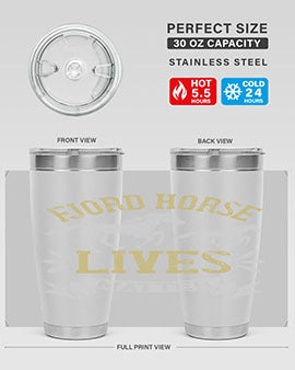 fjord horse lives matter Style 54#- horse- Tumbler