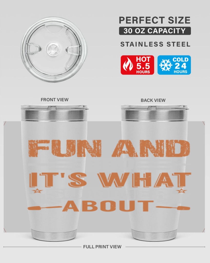 fun and bbq 44#- bbq- Tumbler