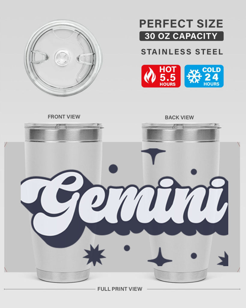 gemini 240#- zodiac- Tumbler