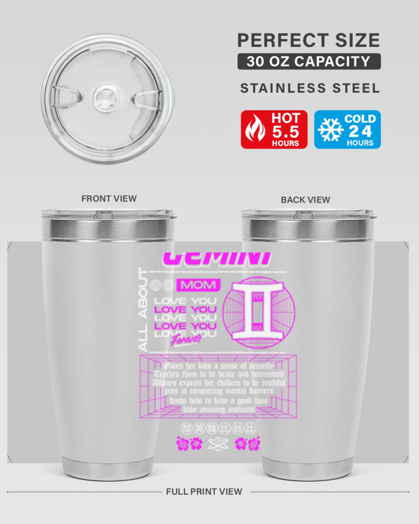 gemini 244#- zodiac- Tumbler