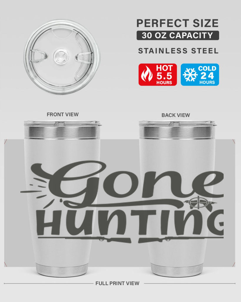 gone hunting 29#- hunting- Tumbler