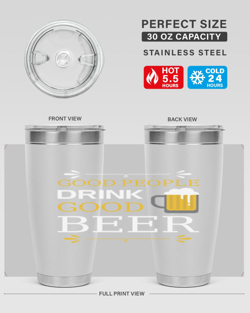 good people drink 87#- beer- Tumbler