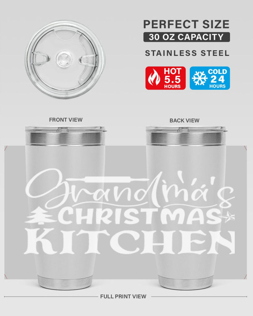 grandmas christmas kitchen 35#- kitchen- Tumbler