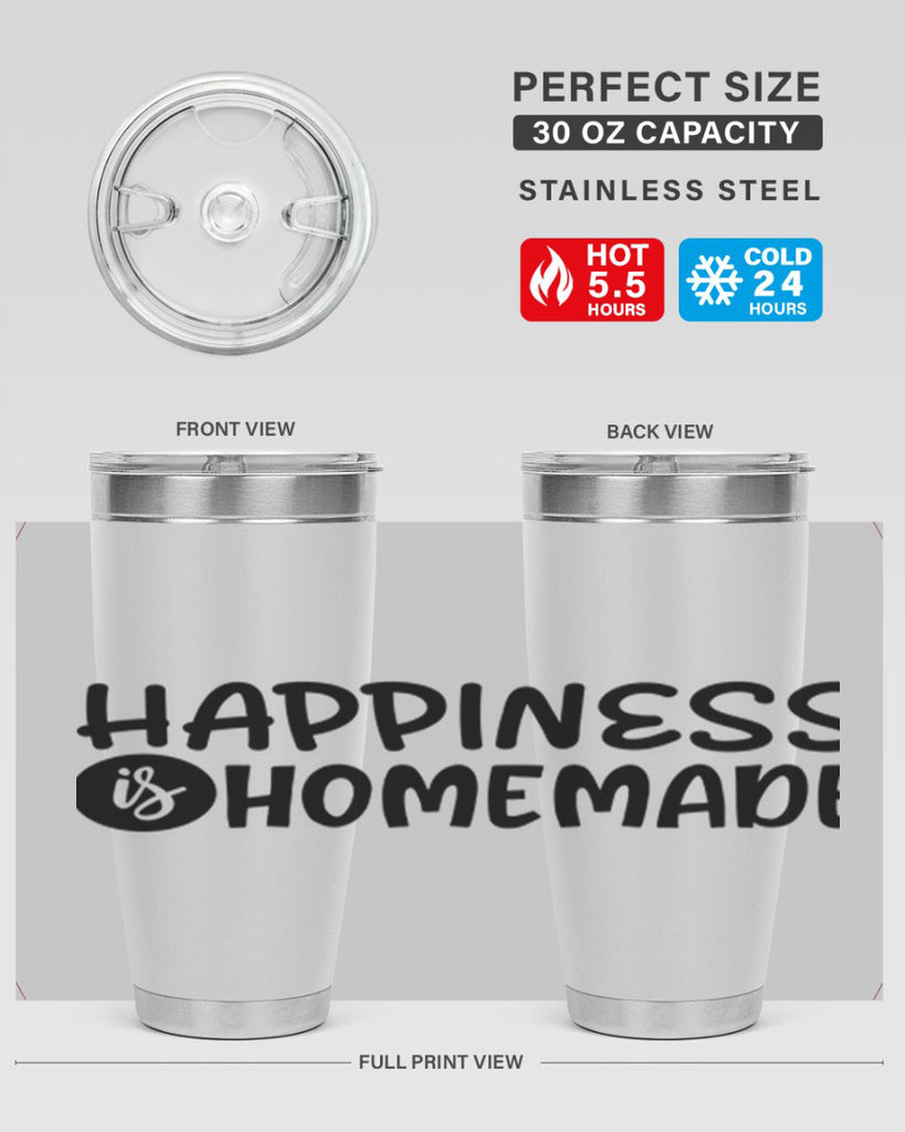 happiness is homemade 40#- home- Tumbler