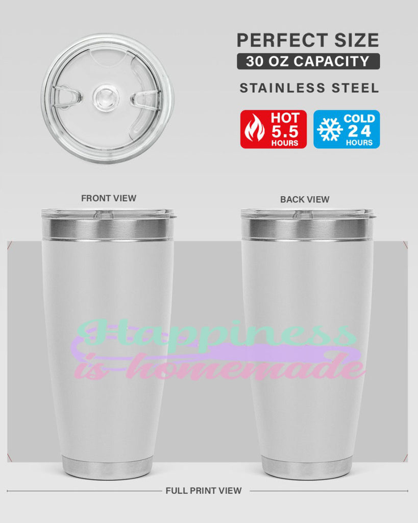 happiness is homemade 41#- home- Tumbler