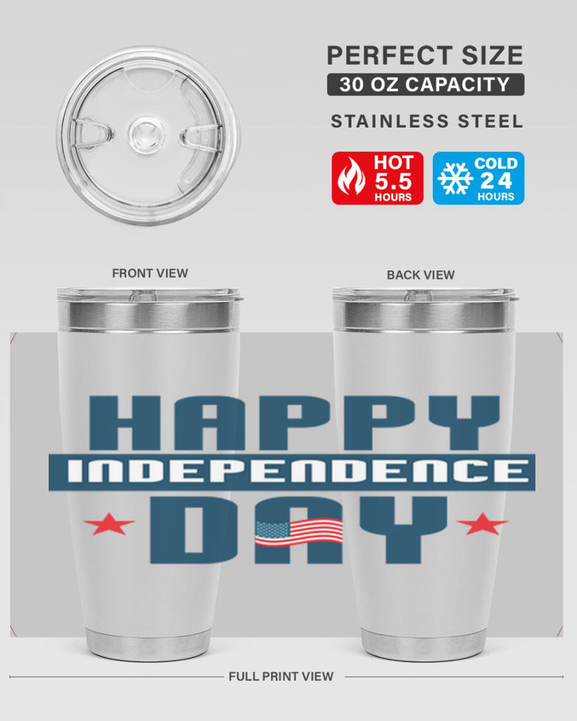 happy independence day Design Style 105#- Fourt Of July- Tumbler