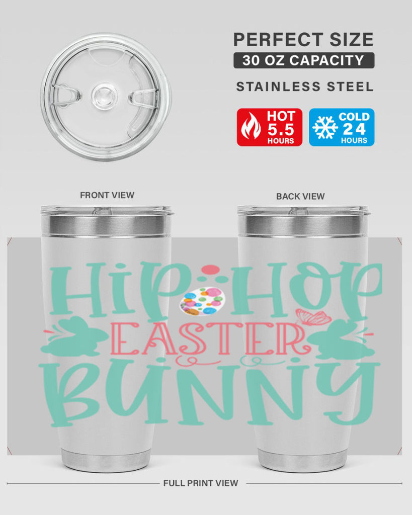 hip hop easter bunny 117#- easter- Tumbler