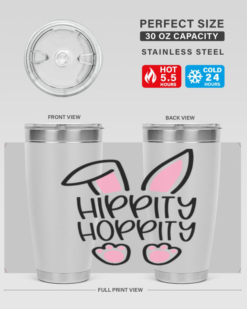 hippity hoppity 28#- easter- Tumbler