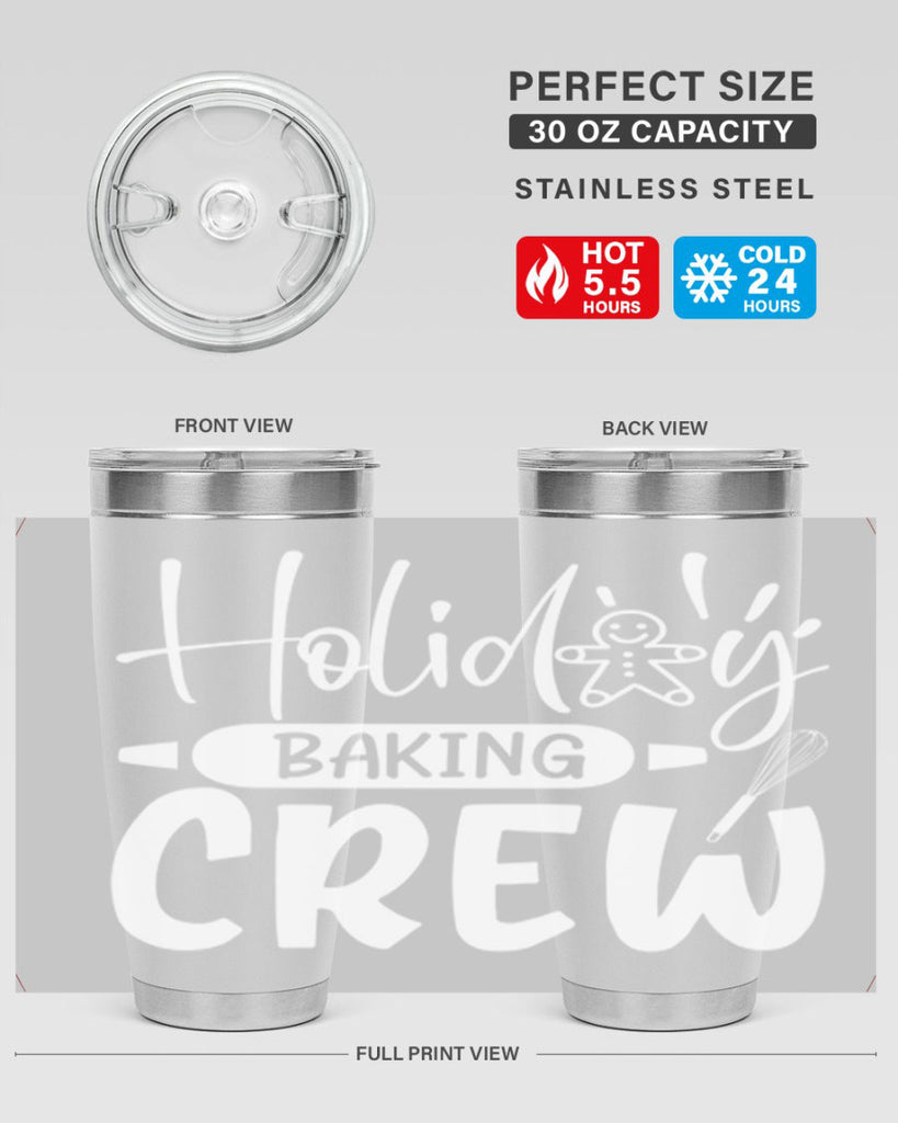 holiday baking crew 34#- kitchen- Tumbler