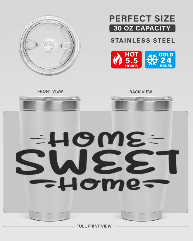 home sweet home 24#- home- Tumbler